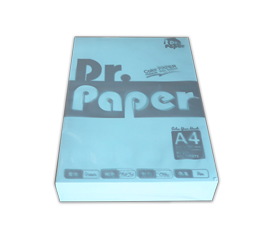Dr.paper進口80gsm A4多功能色紙-翠藍500入/包(A4#120)