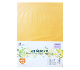 Dr.paper 130gsm 多功能進口 萊妮卡紙 A4 (橘) 25入/ 包 (C109)