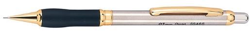 Pentel 飛龍 SS465G Sterling不鏽鋼自動鉛筆(金)-伸縮筆頭系列 0.5mm / 支