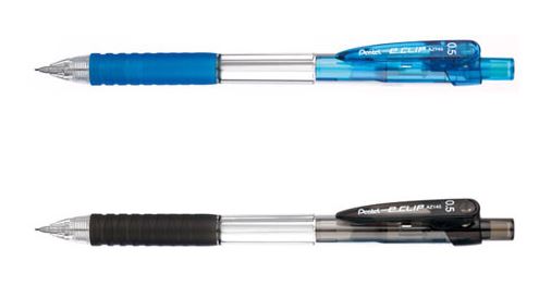 Pentel 飛龍 AZ145 eclip 夾夾自動鉛筆0.5mm / 支 (顏色隨機出貨)