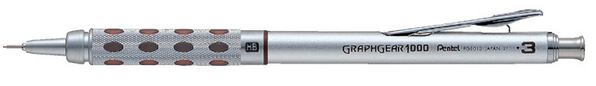 Pentel 飛龍 PG1013 GRAPHGEAR 1000 製圖鉛筆0.3mm(咖) / 支