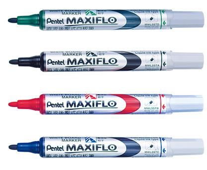 Pentel 飛龍 MWL5S MAXIFLO 細字後壓白板筆 1.6mm / 支