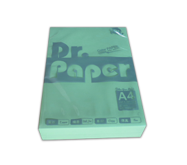 Dr.paper進口80gsm A4多功能色紙-綠色500入/包(A4#190)