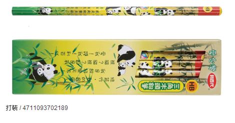 利百代 CB-098 三角轉寫熊貓鉛筆 -12支入 / 盒