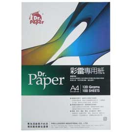 Dr.Paper 120gsm A4進口雷射專用紙 100張入/包