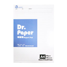 Dr.Paper A4 單線簿/本 PAD14001