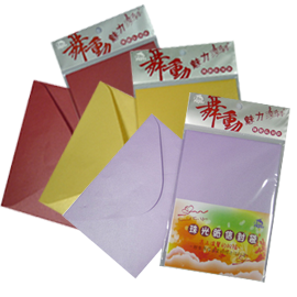 Dr.Paper 珠光紙空白信封袋-10色 6入/包