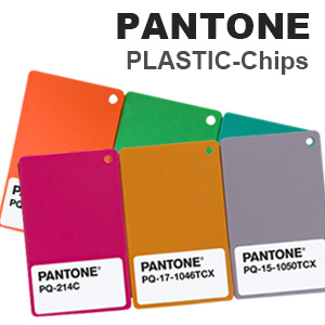 PANTONE PLASTIC-Chips 塑膠標準色片 /張
