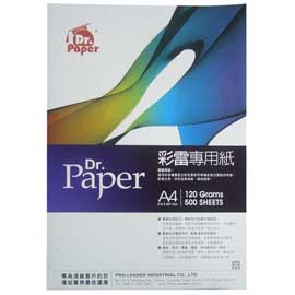 Dr.Paper 120gsm A4進口雷射專用紙 500張入/包