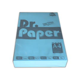 Dr.paper進口80gsm A4多功能色紙-深藍500入/包(A4#220)