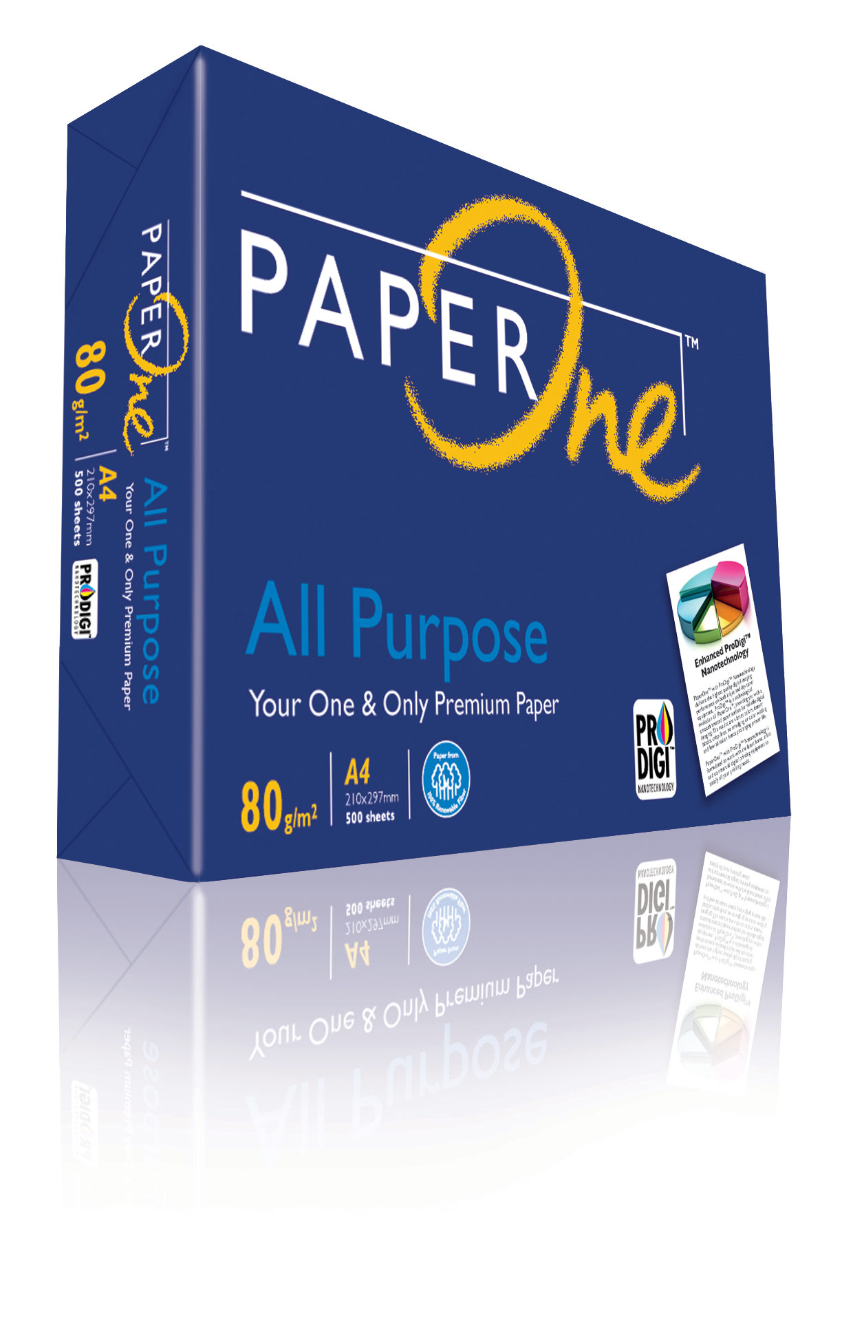 PAPER-ONE A4影印紙 80磅 / 包