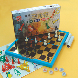 雷鳥 LT-306 磁性三用棋 / 盒