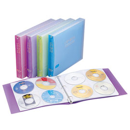 【雙鶖】CD-5196 PP活頁式CD保存夾96片裝(含PP外盒) /本