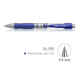 【雄獅】GL530 自動中性筆 藍色 12入/打