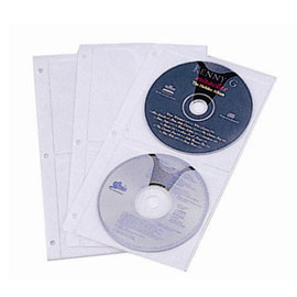 【雙鶖】CD-5006 雙卡式4片CD內頁(7孔)10入/包