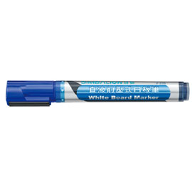 【雄獅】V235 前壓直液式白板筆 2mm 藍色 /支