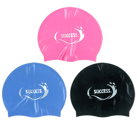 成功 SUCCESS S667 超彈性矽膠泳帽(成人款)  /  個