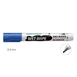 【雄獅】WWP-2 彩繪濕擦筆 2.0mm 藍色/支