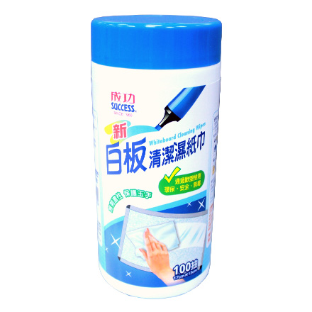 成功 SUCCESS 2012 白板清潔濕巾(大)  /  瓶