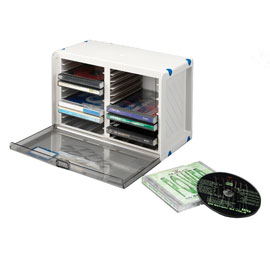 【雙鶖】CDB-0920 多功能CD盒(可疊、可掛)20片 / 個
