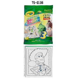 【雙鶖】75-2136 Crayola 可優蠟 玩具總動員18張 A4彩繪本 / 本