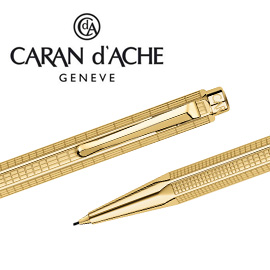 CARAN d'ACHE 瑞士卡達 ECRIDOR 艾可朵都市麥紋自動鉛筆 0.7 (鍍金) / 支