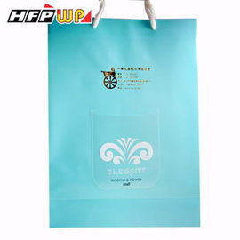 HFPWP 客製化 A4 PP環保無毒手提袋 (高:280 寬:230 背寬:110mm)