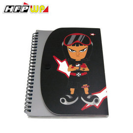 HFPWP 筆記本 (A5) 酷小子 名設計師精品 台灣製 環保材質 CONA5