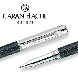 CARAN d'ACHE 瑞士卡達 VARIUS 維樂斯碳纖維鋼珠筆 / 支