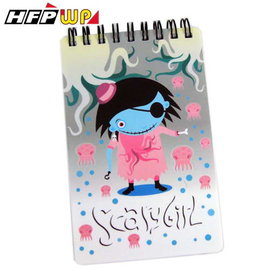 HFPWP 全球限量 Scarygirl 名設計師口袋型直式筆記本 SGN3351