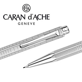CARAN d'ACHE 瑞士卡達 ECRIDOR 艾可朵都市麥紋自動鉛筆 0.7 (鈀金) / 支