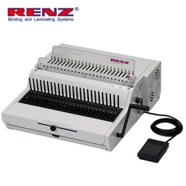 RENZ combi E 電動重型膠圈裝訂機