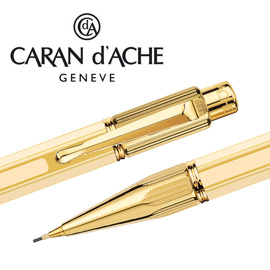 CARAN d'ACHE 瑞士卡達 VARIUS 維樂斯中國漆自動鉛筆(象牙白)金 / 支