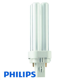飛利浦 PL-C 省電型精巧螢光26W燈管10支入 /箱