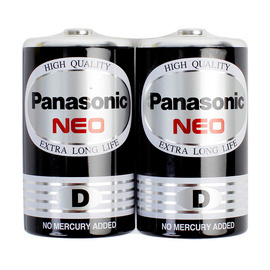 Panasonic 國際牌 環保電池 1 號 黑色 R20NNT  2入 / 組