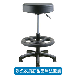 潔保 吧台椅系列 CP-208A 黑 (活動輪)