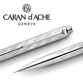 CARAN d'ACHE 瑞士卡達 RNX.316 不銹鋼菱紋自動鉛筆 0.7 / 支