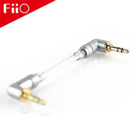 【FiiO L17 3.5mm 雙L接頭發燒對錄線】無氧銅鍍銀音源線 MP3隨身聽音源線/發燒線
