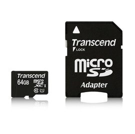【創見Transcend 64GB microSDXC Class 10 UHS-I記憶卡(TS64GUSDU1)】可搭配FiiO X3 X5