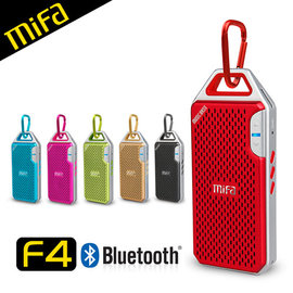 WalkBox代理【MiFa F4 隨身輕巧鋁合金無線藍芽MP3喇叭】藍牙行動音響 僅103克 輕巧好攜帶 可當免持 購物/騎車/路跑/會議都好用