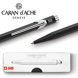 CARAN d'ACHE 瑞士卡達 849 Pop Line 原子筆. 黑 / 支