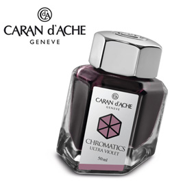 CARAN d'ACHE 瑞士卡達 Chromatics 色彩墨水. 紫 / 瓶