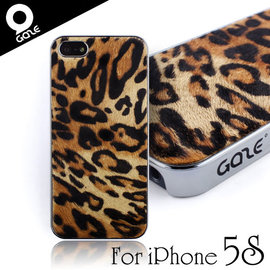 yardiX代理 【韓國潮牌Gaze Leopard Calf Hair iPhone 5/5S豹紋牛毛保護殼】保護背蓋 適合搭配保護貼/觸控筆