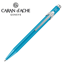CARAN d'ACHE 瑞士卡達 849 Metal-X 原子筆. 海洋藍 / 支