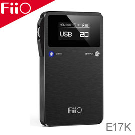 WalkBox代理【FiiO E17K USB DAC隨身耳機功率擴大器(支援DSD解碼)】E17升級再進化!支援同軸/USB DAC/AUX輸入