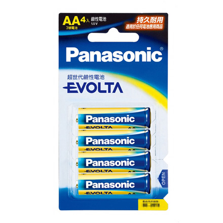 Panasonic 國際牌 超世代 EVOLTA 3 號 鹼性電池 LR6EGT/4BN  48顆 / 盒