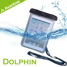 walkbox代理【Avantree Dolphin 7-8吋平板萬用防水袋】防塵防水的防水套防水包物品收納袋 海釣潛水海邊皆適用 iPad mini可用