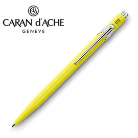 CARAN d'ACHE 瑞士卡達 849 Fluo 原子筆. 螢光黃 / 支