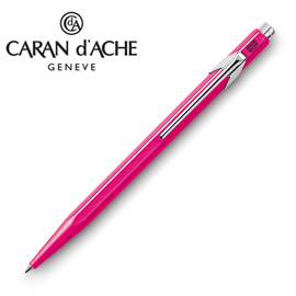 CARAN d'ACHE 瑞士卡達 849 Fluo 原子筆. 螢光粉紅 / 支