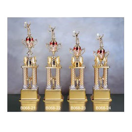 北金文具 B068-21 四柱獎盃 /座 